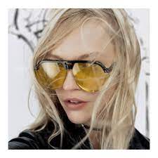 Dior Club 3 Christian Black Yellow sunglasses