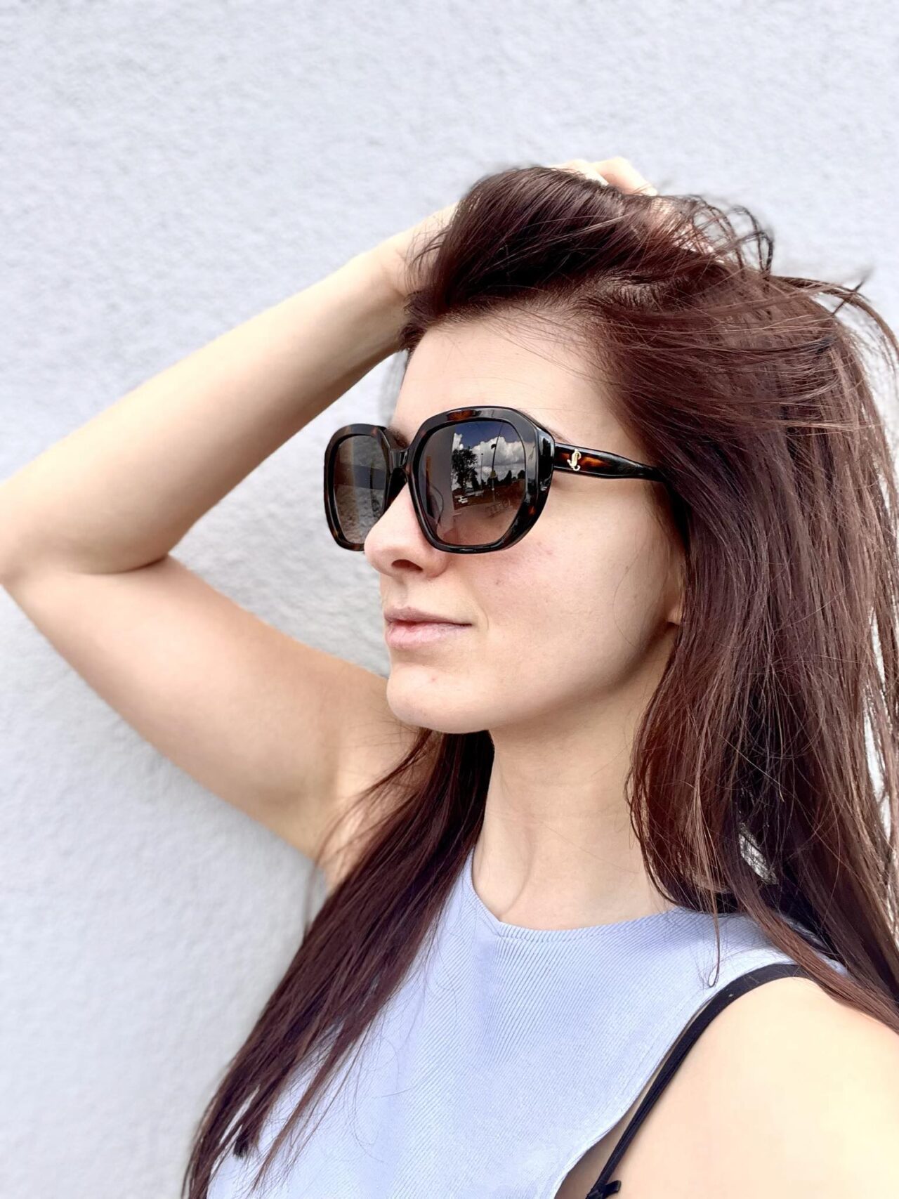 Jimmy Choo KARLY/F/S 086 HAVANA okulary przeciwsłoneczne