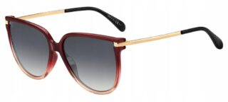 okulary przeciwsłoneczne damskie kocie GIVENCHY GV 7131/G/S 92Y RED