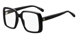 GIVENCHY GV 0094 807 okulary korekcyjne black kwadratowe