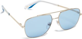Marc Jacobs Marc 271/S złote z niebieskimi szkłami LKSKU