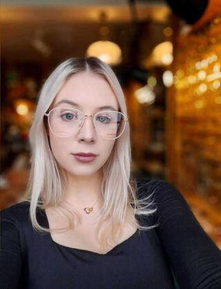Givenchy GV 0150 Y3R – damskie oprawki Aviator | Bryle Optyk Swarzędz, Poznań, Śrem