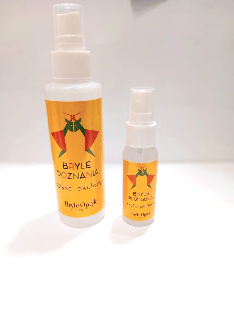 Płyn do Czyszczenia Okularów Bryle Optyk 30 ml i 125 ml