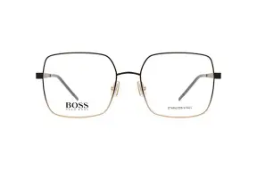 Hugo Boss BOSS 1163 0NZ Okulary Damskie – Czarno-Złote Oprawki Premium