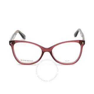 Givenchy GV0065 LHF – Damskie oprawki korekcyjne różowe w stylu cat-eye