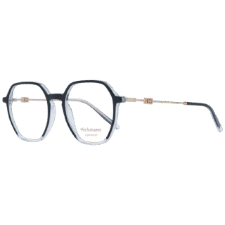 Ana Hickmann HI6225 H01 – damskie okulary korekcyjne czarne z transparentnym dołem, eleganckie i kobiece oprawki