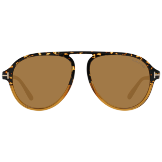 Tom Ford FT0756 55E 57 – damskie okulary przeciwsłoneczne brązowe | Bryle Optyk Poznań Śrem Swarzędz