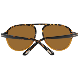 Tom Ford FT0756 55E 57 – damskie okulary przeciwsłoneczne brązowe | Bryle Optyk Poznań Śrem Swarzędz