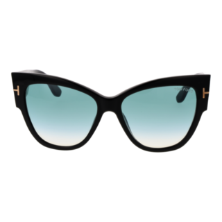 Tom Ford FT0371 01B 57 – eleganckie okulary przeciwsłoneczne (Kopia)