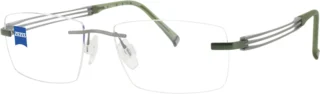 Okulary Zeiss ZS-60001 F026 korekcyjne meskie tytanowe wiercone