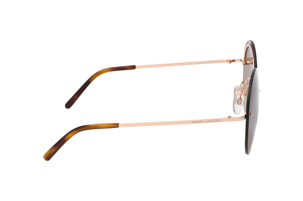 Marc Jacobs MARC 406/G/S 086HA – damskie okulary przeciwsłoneczne Havana z brązową soczewką gradientową