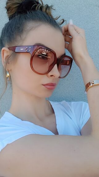 FENDI FF 0403/G/S 8CQ9R- Okulary przeciwsłoneczne damskie