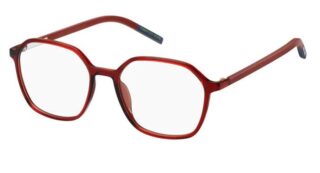 Tommy Jeans okulary korekcyjne męskie TJ 0010 C9A RED