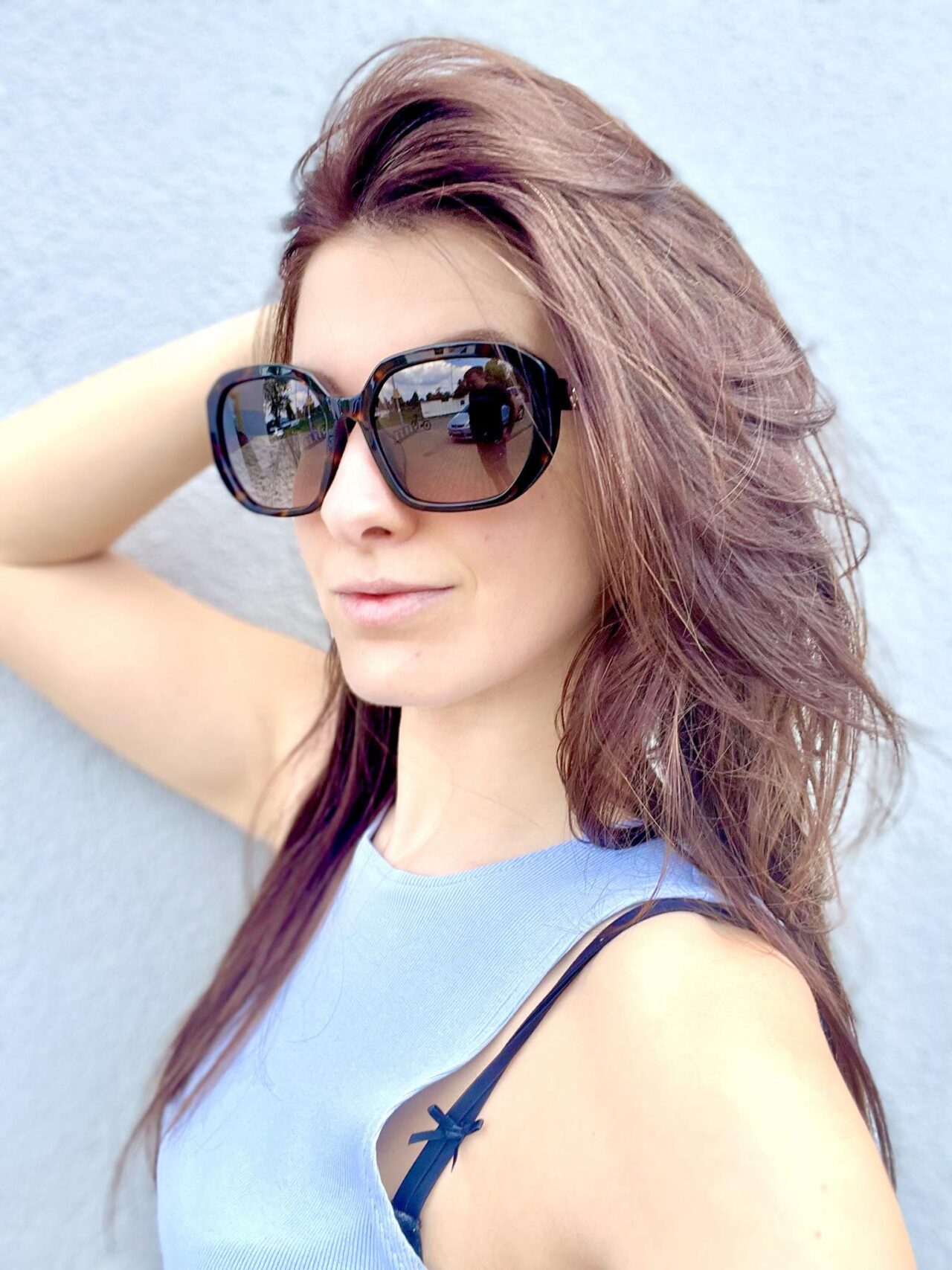 Jimmy Choo KARLY/F/S 086 HAVANA okulary przeciwsłoneczne