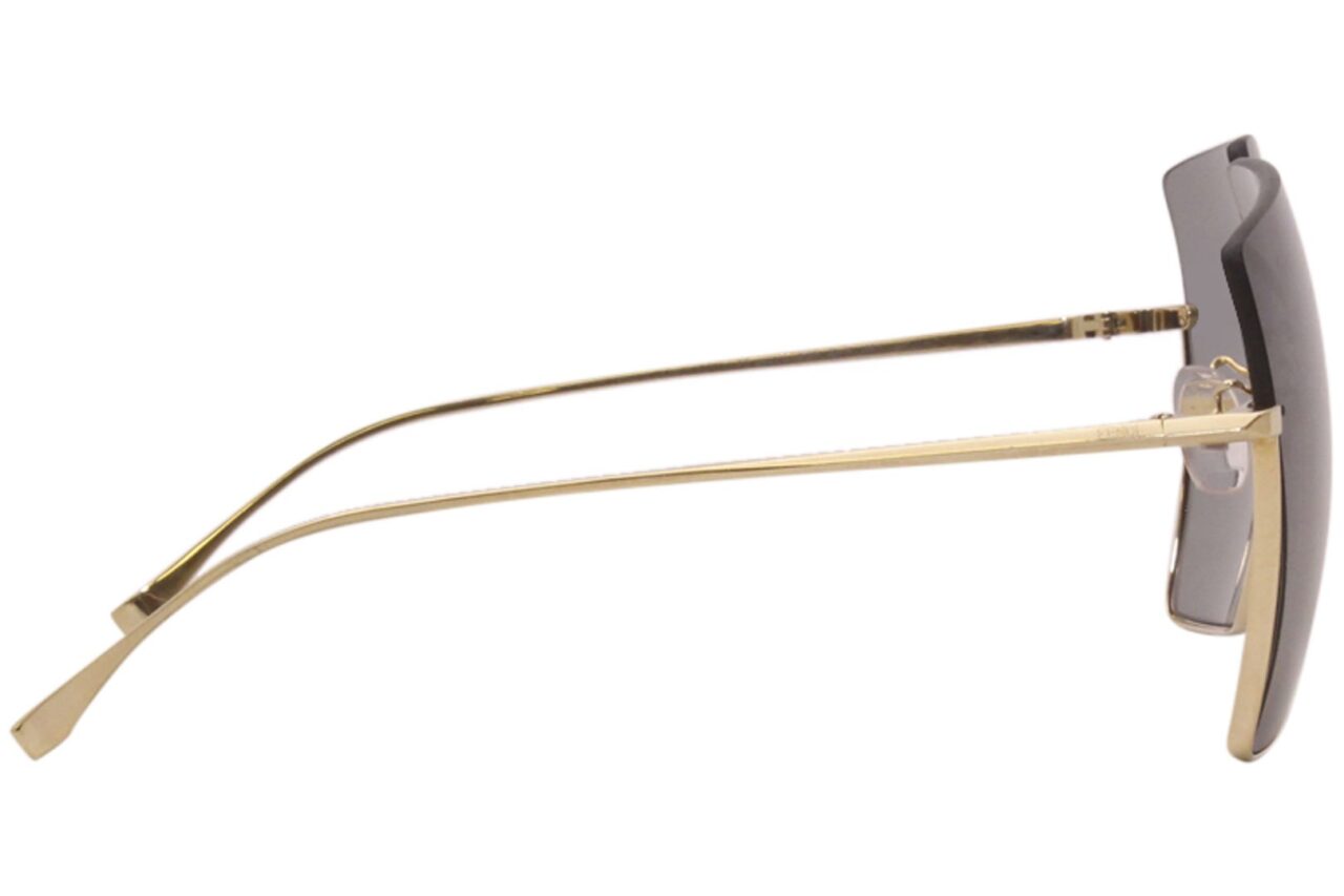 Okulary przeciwsłoneczne Fendi FF 0401/S J5G/IR damskie oversize złote – Bryle Optyk