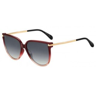 okulary przeciwsłoneczne damskie kocie GIVENCHY GV 7131/G/S 92Y RED