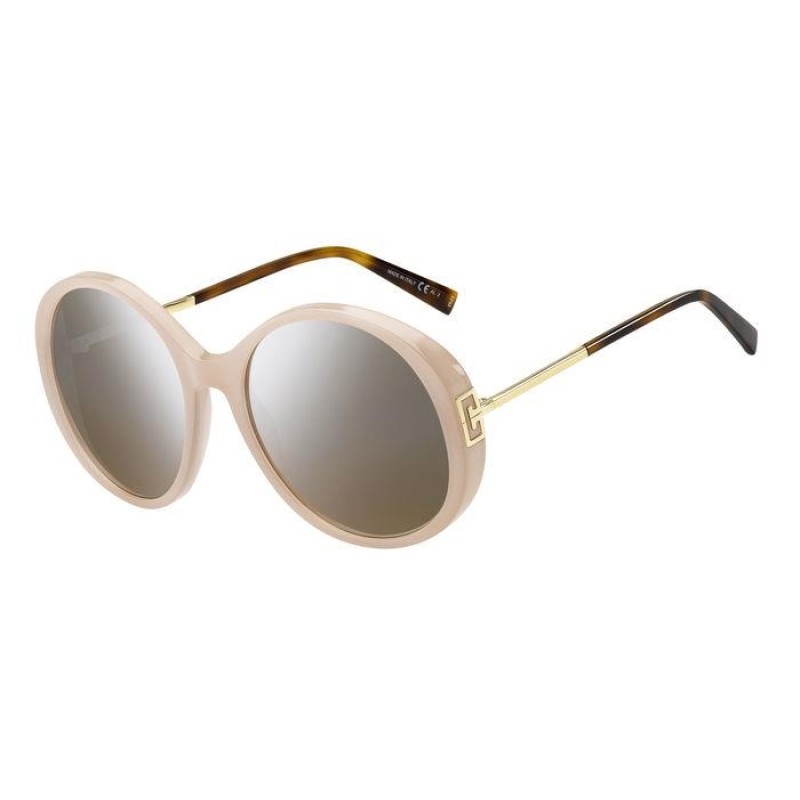 Givenchy GV7189 FWMG4 damskie złote muchy okulary przeciwsłoneczne