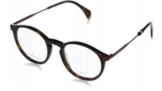 Oprawki Tommy Hilfiger TH 1471 086 DARK unisex okrągłe brązowy