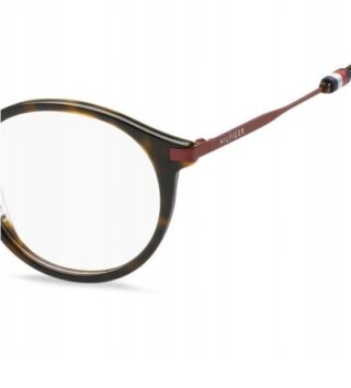 Oprawki Tommy Hilfiger TH 1471 086 DARK unisex okrągłe brązowy