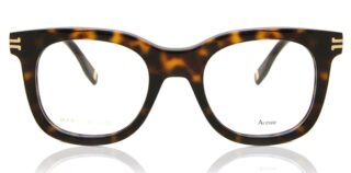 Marc Jacobs MJ 1025 WR9 – damskie okulary korekcyjne, brązowe oprawki Havana