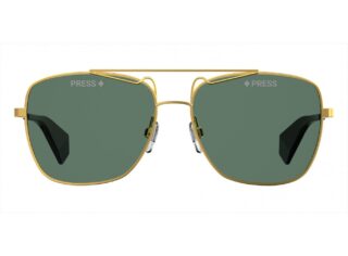 Polaroid okulary przeciwsłoneczne PLD 6049/S/X J5G GOLD aviator
