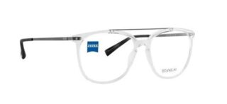 Zeiss ZS-20028 F200 Męskie okulary korekcyjne tytanowe